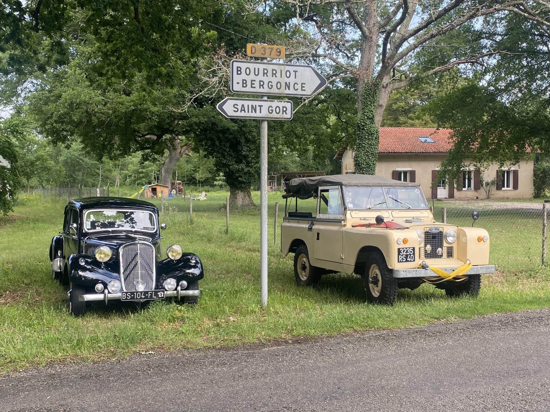 Pause café en pleine campagne